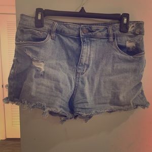BP Light Wash Denim Shorts